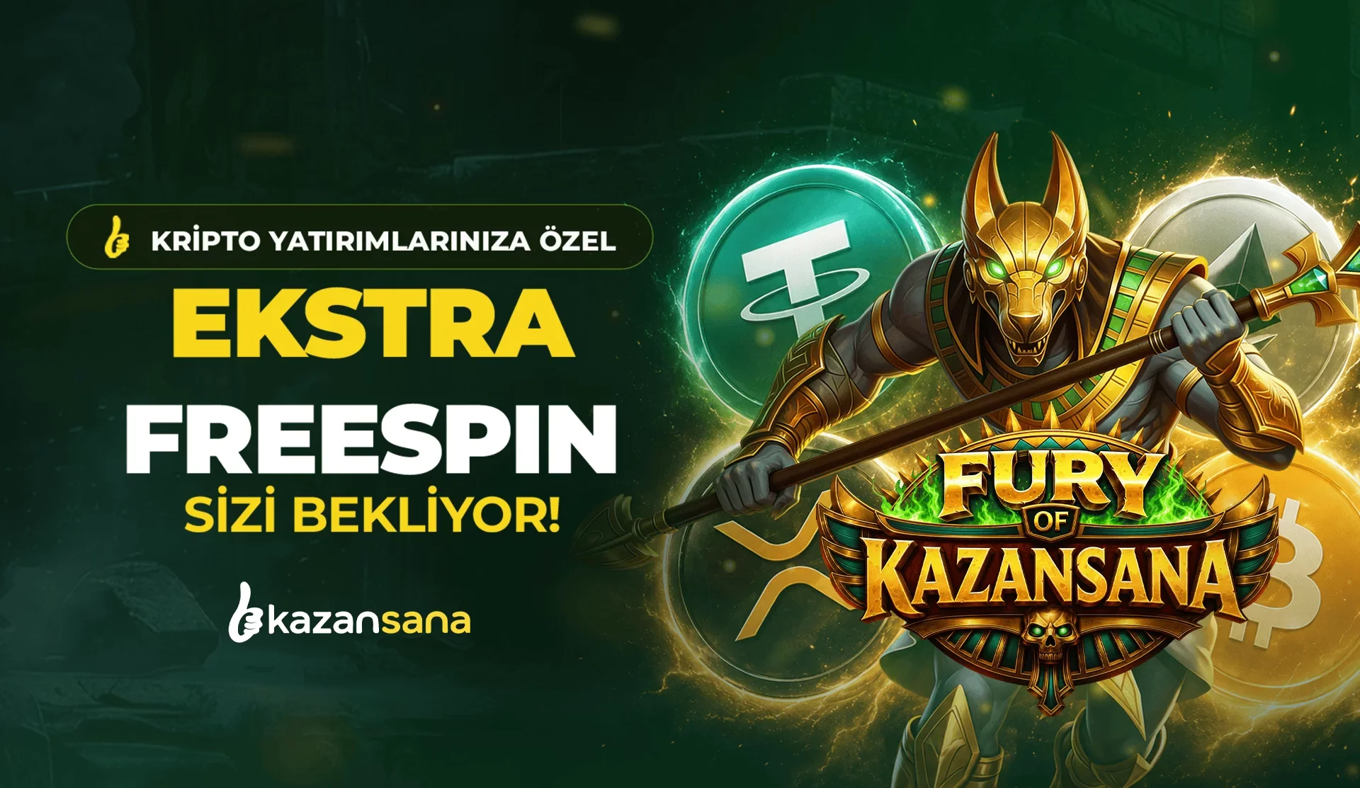 KRİPTO YATIRIMA ÖZEL FREESPIN