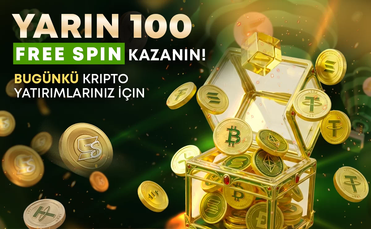 Günlük Kripto Yatırımlarına 100 Free Spin