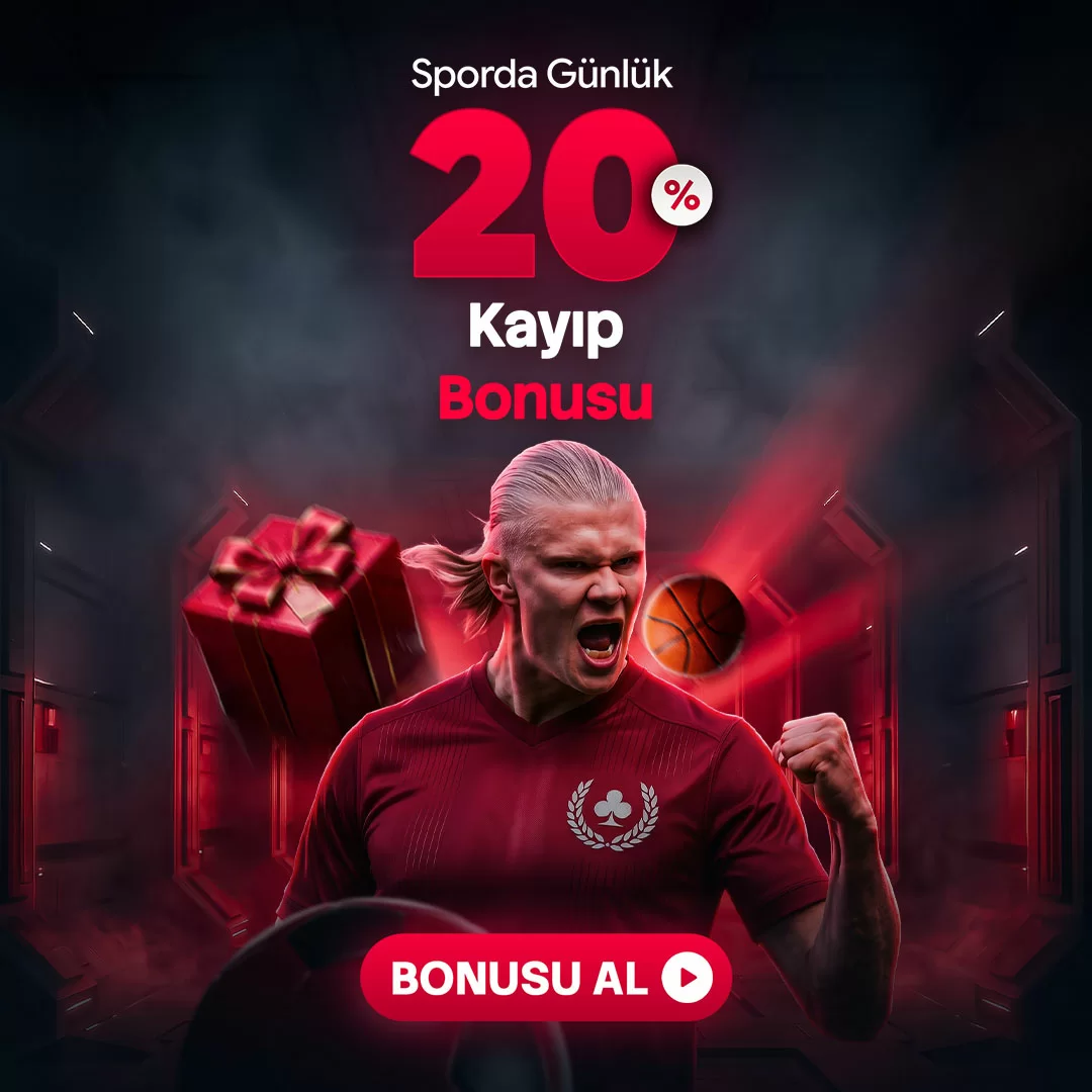 GÜNLÜK %20 SPOR KAYIP BONUSU