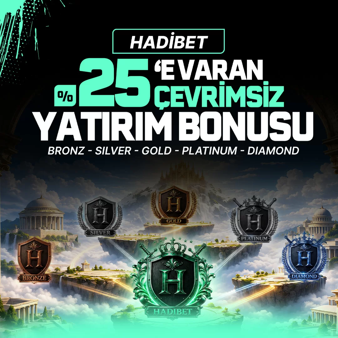 Vip Seviyelere Özel %25’e Varan Çevrimsiz Yatırım Bonusu