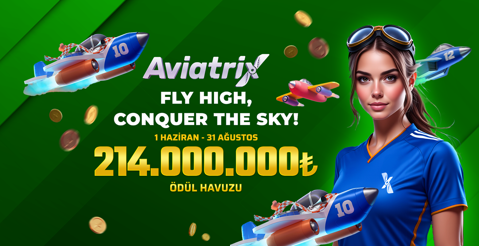 Aviatrix sağlayıcısının seçili oyununda geçerli 214.