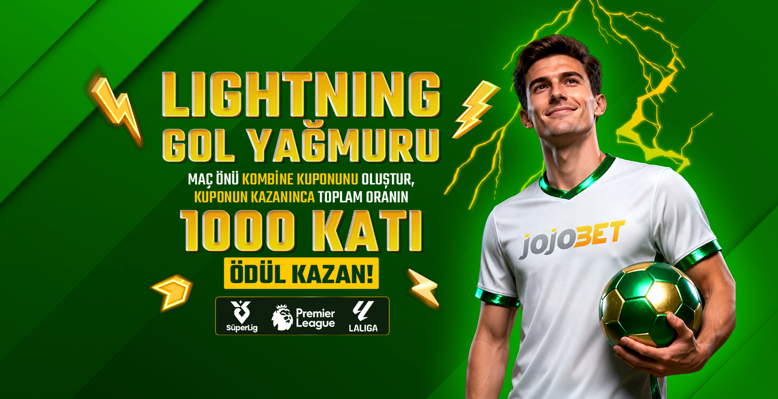 Lightning Gol Yağmuru ile 1000x kazanma fırsatını yakala!