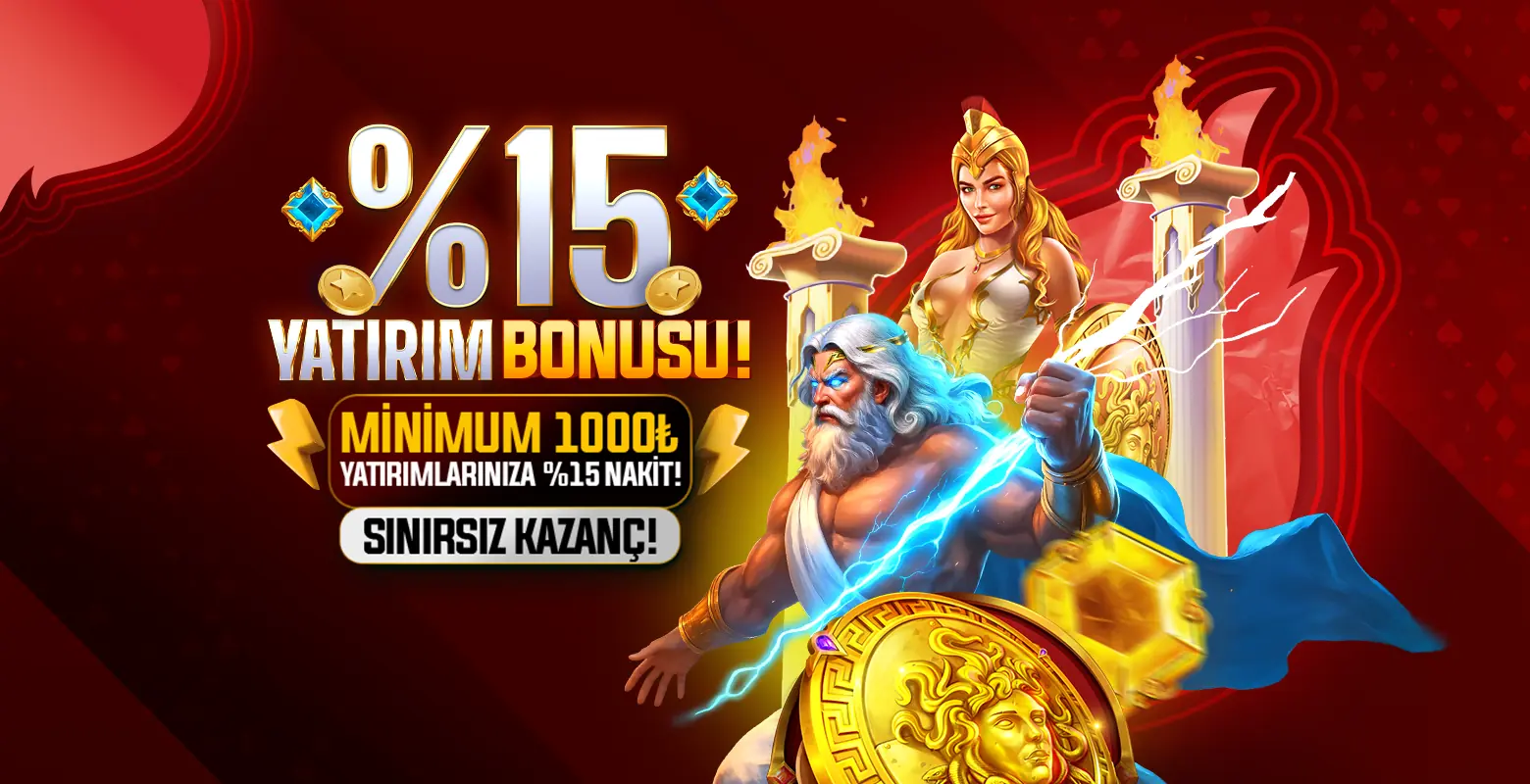 %15 Yatırım Bonusu