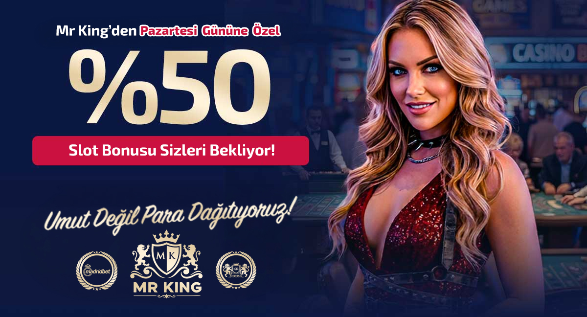 %50 PAZARTESİ BONUSU!