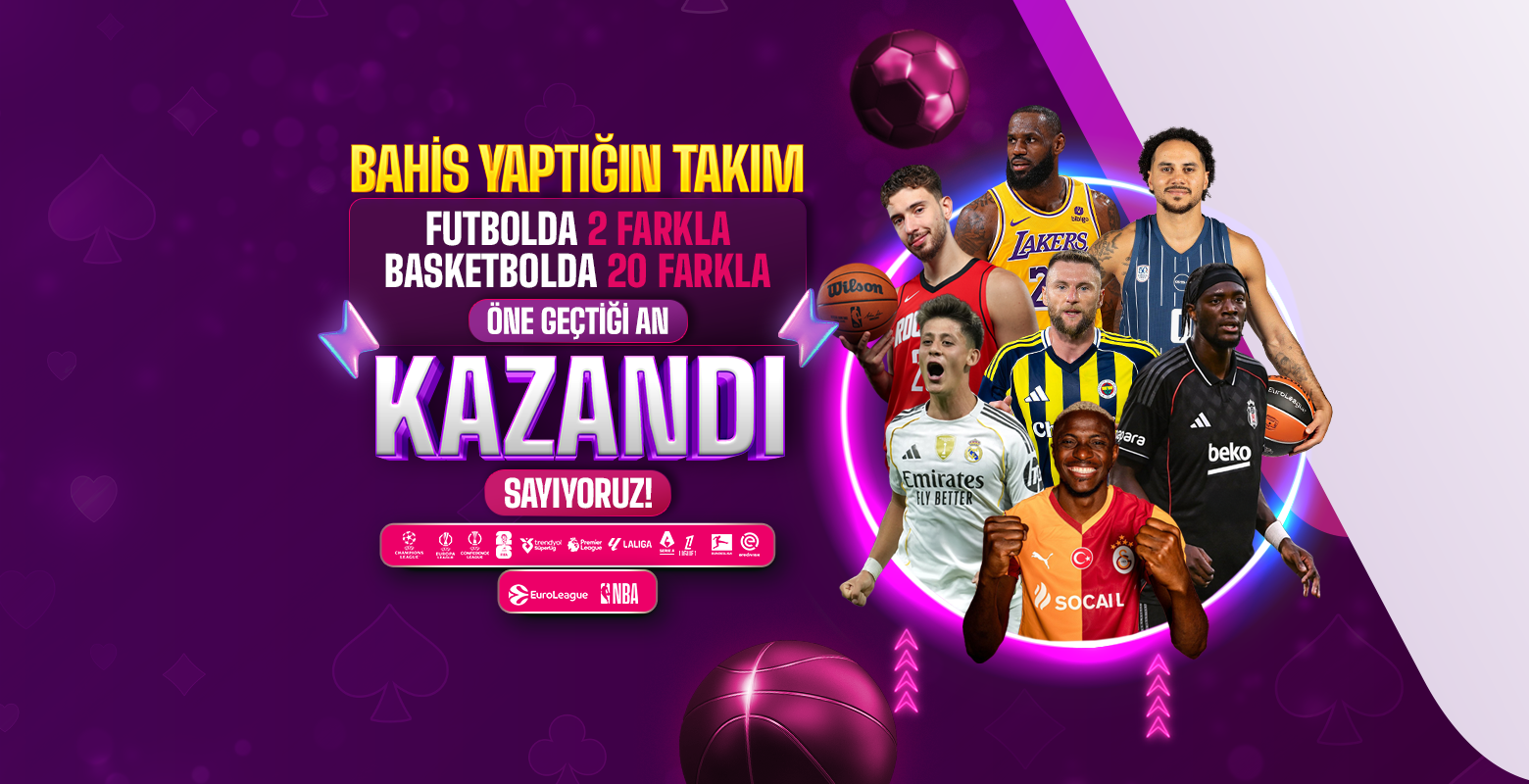 Futbol ve Basketbol’da Erken Sonuçlandırma!