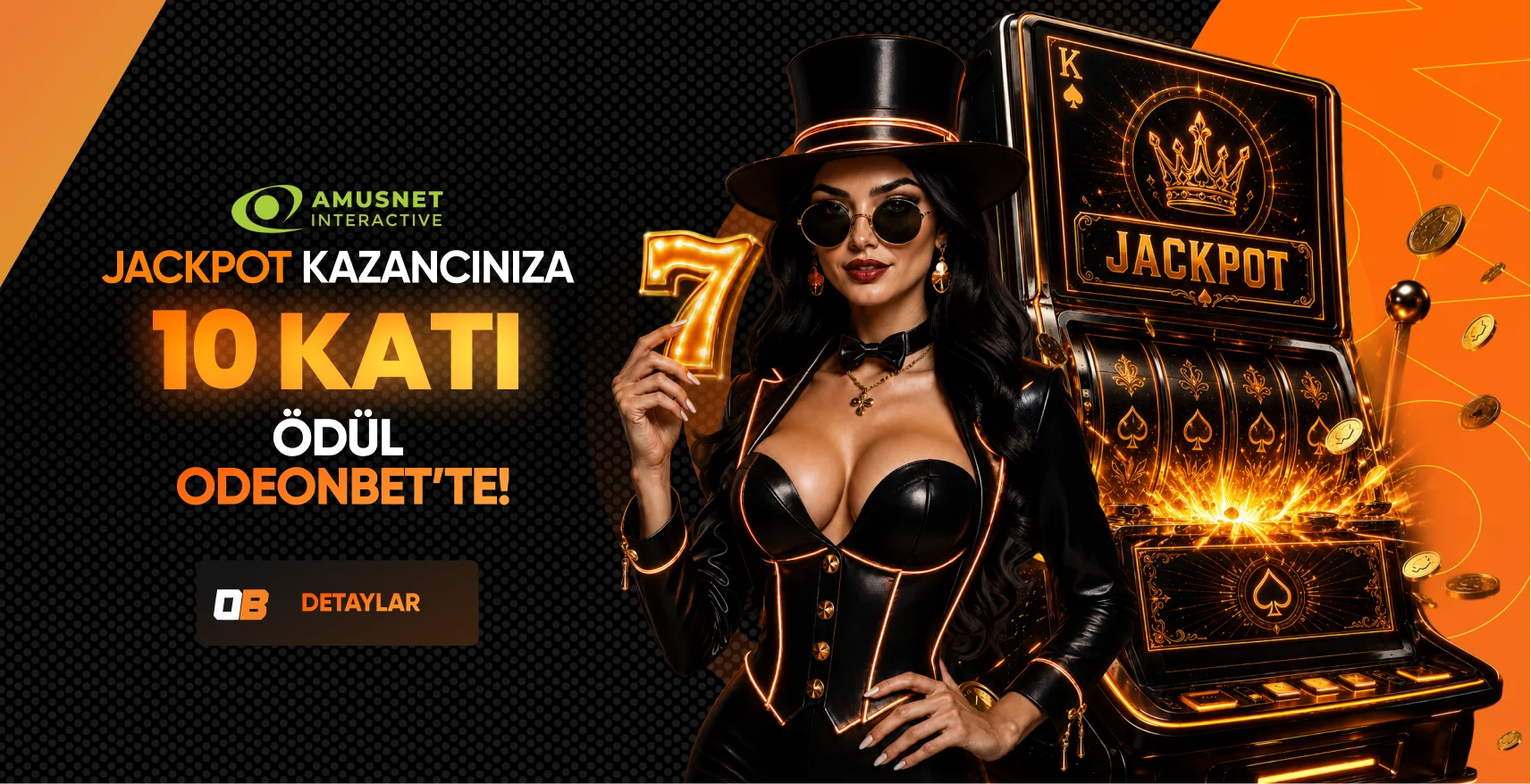AMUSNET JACKPOT ÖDÜLÜ