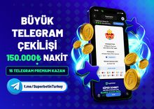 BÜYÜK TELEGRAM ÇEKİLİŞİ BAŞLADI