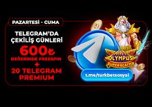 TELEGRAM'DA ÇEKİLİŞ HEYECANI BİTMİYOR