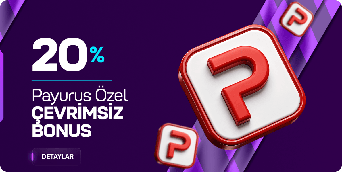 %20 Payurus Çevrimsiz Bonus + Kayıp Bonusu